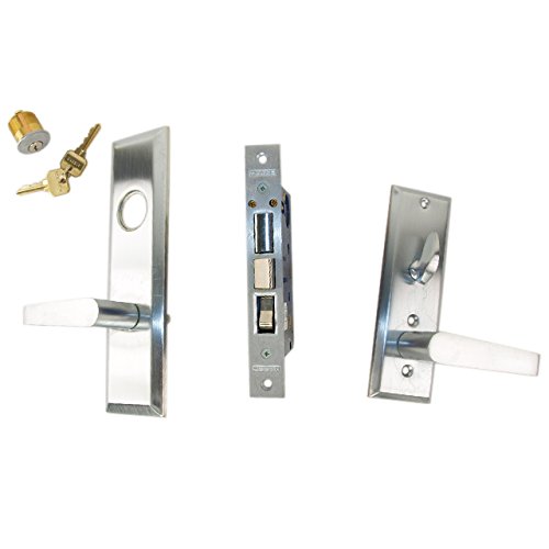 Marks Metro 116A Satin Chrome US26D Entry Left Handed (In